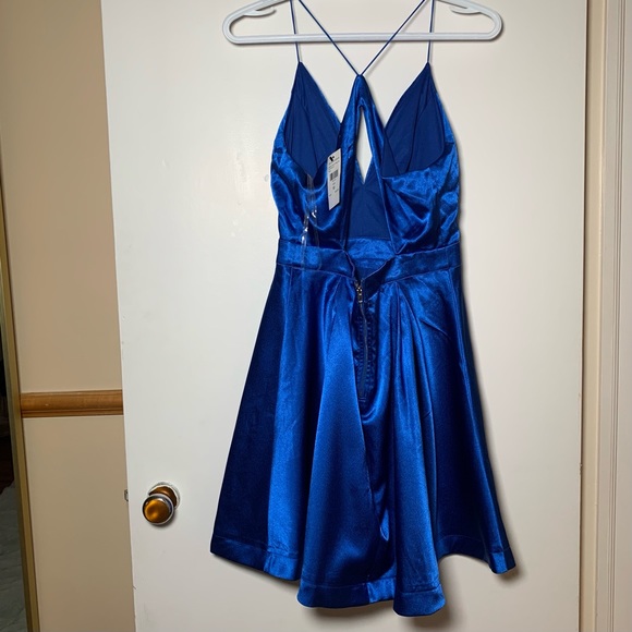 Fashion Nova Royal Blue Dress - M - Picture 3 of 3